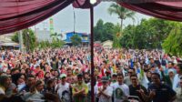 Ribuan Masyarakat Ikuti Senam Sehat  Jaringan Relawan Ratu Dewa – Prima Salam 
