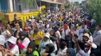 Senam GaBah Riang Gembira Dikantong Merah Berlangsung Meriah, Cabup Tulungagung: Coblos Nomor 1