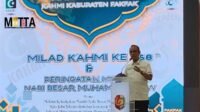 Milad KAHMI Ke-58, Baharudin Lahadalia Sebut 3 Nilai Penting Kontribusi Membangunan Fakfak