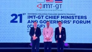 Pj Gubernur Sumsel Elen Setiadi Hadiri Pertemuan IMT-GTChief Ministers and Governor’s Forum ke-21 Tahun 2024