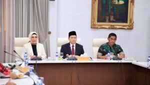 Pj Gubernur Elen Setiadi Bersama Forkopimda Matangkan Persiapan Pilkada Serentak 2024 di Sumsel