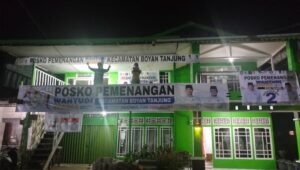 Viral, Tim ‘Menyala’ Sewa Rumah Seorang ASN di Boyan Tanjung Untuk Menjadi Sekretariat