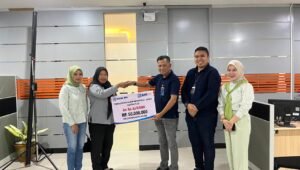 BRI BO Kayuagung Berikan Bantuan Nasabah Meninggal Dunia