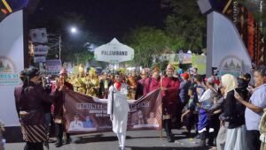 Warga Banjarmasin Antusias Sambut Kontingen Palembang di JKPI