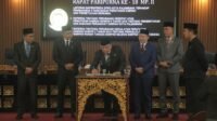 Persetujuan Bersama Dua Raperda, Pj Wali Kota Hadiri Paripurna Ke-18 DPRD Kota Palembang