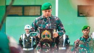 Danrem 182/JO Bacakan Amanat Panglima TNI Pada Upacara 17 Oktober 2024