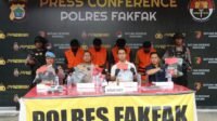 Terlibat Pengeroyokan dan Penganiayaan, Delapan Pemuda Diamankan Anggota Polres Fakfak