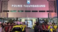 Jelang Pelantikan Presiden, Polres Tulungagung Gelar Patroli Gabungan