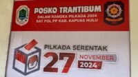 Tahapan Pilkada Satpol PP Kapuas Hulu Bentuk Posko Trantibum