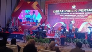 Debat Publik Pilkada Palembang, Tiga Paslon Ungkap Visi-Misi Masing-masing