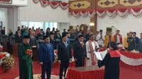 Tiga Pimpinan DPRD Kabupaten Kapuas Hulu Dilantik, Ini Daftar Namanya
