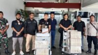 Jemput Kotak Suara Pilgub 2024, Kasi Teritorial Korem 182/JO Dampingi Pj Bupati Fakfak