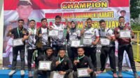 Mantap! Kontingen Karate Polda Sumsel Raih Juara Umum Pertama di Piala Pangdam II/Sriwijaya