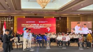 Debat Publik Pertama, Paslon GaBah Siap Kelola Potensi Membawa Tulungagung Maju