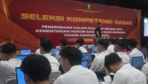 Hari ke-9 SKD CPNS Kemenkumham Sumsel, Ini Peraih Nilai Tertinggi Formasi Penjaga Tahanan!