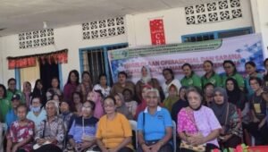 Perdana di Fakfak, DP3AP2KB Hadirkan Sekolah Lansia di Kampung Gewerpe dan Fakfak Utara