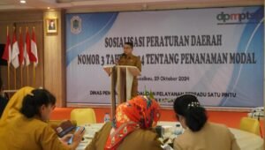 Pemda Kapuas Hulu Terima Sosialisasi Perda Tentang Penanaman Modal