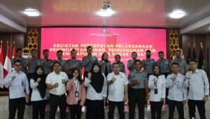 Kemenkumham Sumsel Gelar Kegiatan Percepatan Pengelolaan Barang Milik Negara