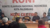 KONI Adakan PORKOT Ke-XI Ajang Penjaringan Atlet Palembang 