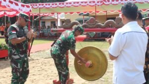 Pangdam XII Tanjungpura Tutup TMMD Reguler Ke – 122 TA. 2024 Kodim 1206 Putussibau di Desa Selaup Kapuas Hulu