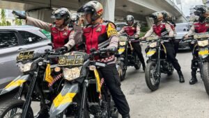 Antisipasi Kejahatan, Tim Dalmas Polda Sumsel ‘Hunting’ Jalan Rawan
