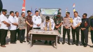 Pj Gubernur Elen Setiadi Resmikan Jembatan Air Lematang Sepanjang 140 Meter di Muara Enim