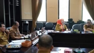 Pemkot Pagar Alam Vidcon Evaluasi SPBE Kementrian PANRB