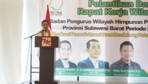 Hadiri Pelantikan HIPKA, Pj Bahtiar Dorong HIPKA Manfaatkan Potensi Alam Sulbar