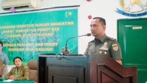 Tiba di Papua Barat, Dirkumad Tegaskan Penegakan Keadilan Hukum Untuk TNI