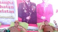 Bakti Sosial dan Bakti Kesehatan Kapolda Sumsel, Pj Sekda Prabumulih Bersama Inspektur IB Donor Darah