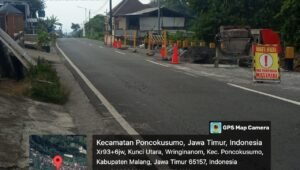 DPUBM Kabupaten Malang Melakukan Perawatan Jembatan Wringin Anom Poncokusumo