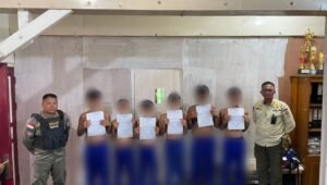 Tertangkap Merokok, Satpol PP Kapuas Hulu Amankan Enam Pelajar