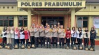 Wujud Kepedulian Polres Prabumulih, Berikan Bantuan Sosial pada PHL