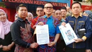 Diisukan Meninggal Dunia di Sosmed, Joncik Muhammad Datangi Polda Sumsel