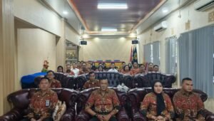 Karutan Kelas I Palembang Ikuti Pengarahan Menteri Imigrasi san Pemasyarakatan