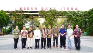 Pj Wako Prabumulih Melakukan Penandatanganan Bersama Rektor ITERA Lampung