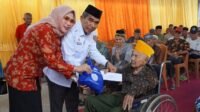 Jelang HUT RI, Pemkab OKI Gelar Aksi Peduli Veteran, Yatim dan Lansia
