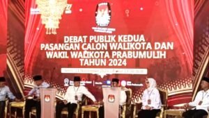 Debat Kedua Paslon Wali Kota dan Wakil Wali Kota Pilkada Prabumulih, Berjalan Sukses