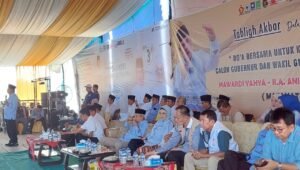 Ribuan Jemaah Tablig Akbar di Muba Doakan H Mawardi Yahya dan Hj RA Anita Jadi Gubernur dan Wagub Sumsel Mendatang