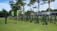 Jelang Pilkada Serentak Tahun 2024 di Kapuas Hulu, Kodim 1206 Putussibau Gelar Latihan PHH