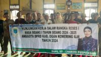 Sejumlah Aspirasi Warga Pulau Gemantung Ilir Diterima Anggota Dewan Chandri Puspita