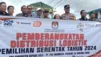 KPU Kabupaten Kapuas Hulu Mulai Distribusikan Surat Suara Pemilukada ke Sejumlah Kecamatan
