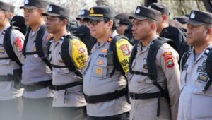 Kapolres Fakfak Siapkan Ratusan Personil Dalam Pengamanan Ngutra di TPS Pada Pilkada 2024