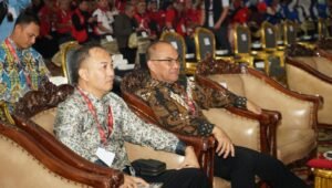 Kakanwil Kemenkumham Sumsel Hadiri Debat Calon Gubernur dan Wakil Gubernur Sumsel