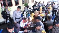 Persiapan Pengamanan TPS, Polres Prabumulih Cek Kesehatan Personil