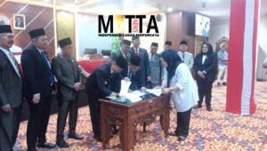 Paripurna ke VII Masa Persidangan ke I DPRD Prabumulih Sahkan Rancangan APBD Prabumulih Tahun 2025 Senilai Satu Triliyun Lebih
