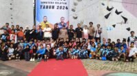 Puluhan Atlet Panjat Tebing Bersaing di Even Open Sport Climbing Gubernur Sumsel 2024