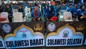 Rombongan Korpri Sulbar Hadiri Pembukaan MTQN VII di Palangkaraya, Wapres Buka Secara Resmi
