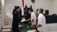 Rugikan Negara Rp 2,1 Miliar, Kasus Korupsi Pembangunan Gedung Guest House WIN Palembang diPersidangkan