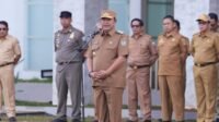Pimpin Apel Pagi, Pj Gubernur Sulawesi Barat, Bahtiar Ingatkan Pejabat Pemprov Bekerja Profesional